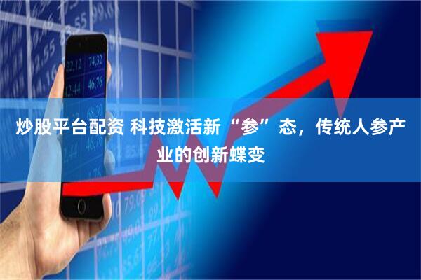 炒股平台配资 科技激活新 “参” 态，传统人参产业的创新蝶变